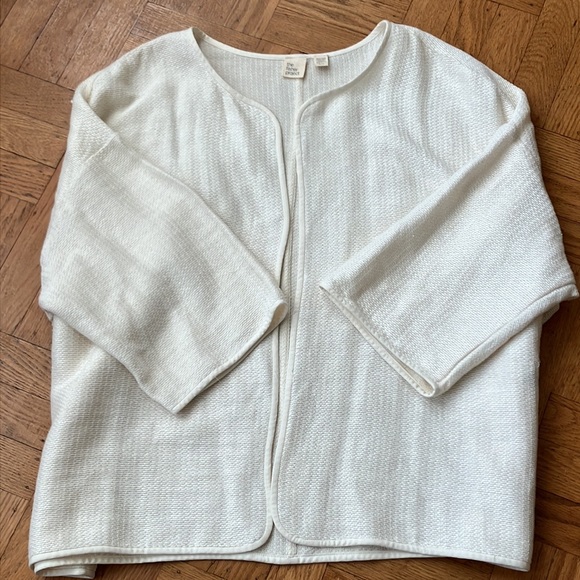 Exquisite EILEEN FISHER Linen Boxy Jacket size XL - Picture 12 of 12